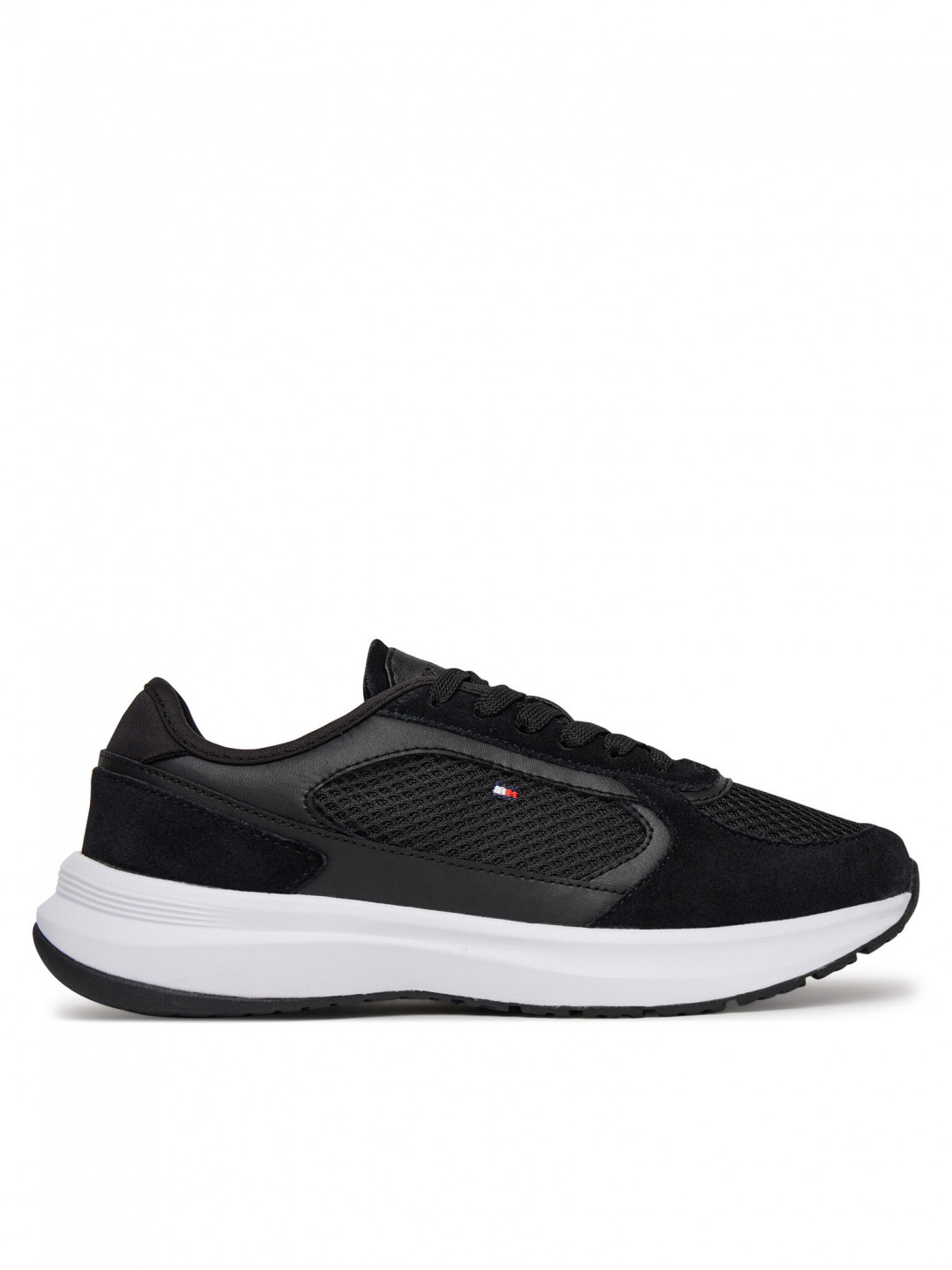 Tommy Hilfiger Sneakersy Sporty Runner FW0FW08644 Černá